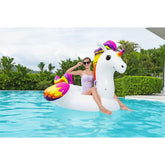 bestway float n fashion supersized unicorn ride on